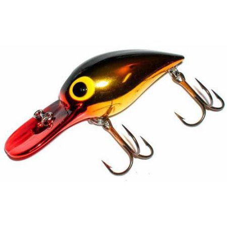 Brad's Wee Wigglers Crank Bait Gold/Red Bill
