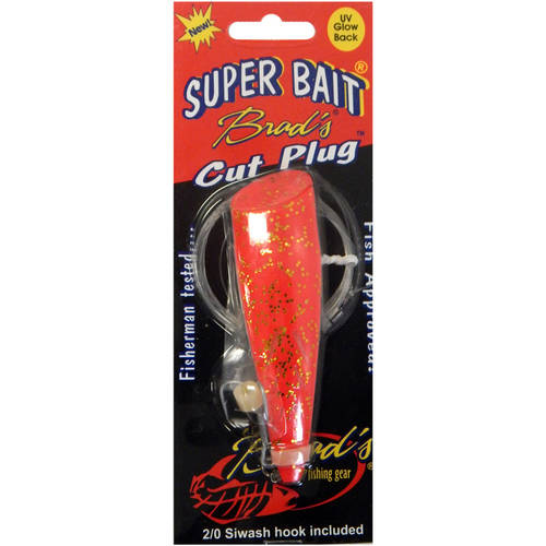 Brad's Killer Fishing Gear Rigged Super Cut Plug Glow Green Dot