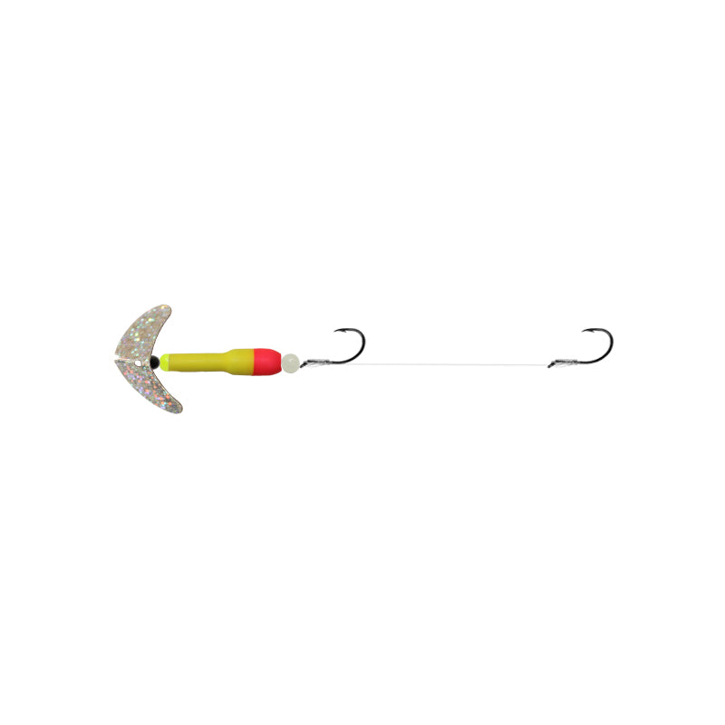 Mack S Lure Wally Pop Crawler Silver Sparkle Fishing Rigs