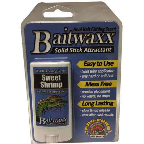 Bait Waxx Sweet Shrimp 55 Oz Easy Application Long Lasting Strong Scents