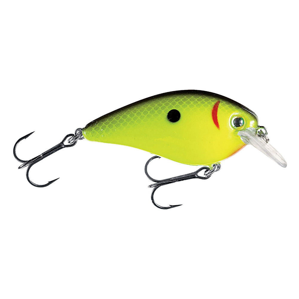SHCKVDS25-535 Kvd Square Bill Crank Bait - 2.5 in. Chartreuse-Black Back