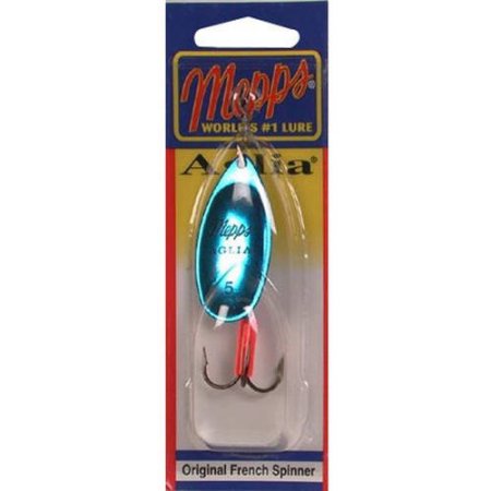 Mepps Aglia Inline Spinner 1/2 Oz Blue Platium