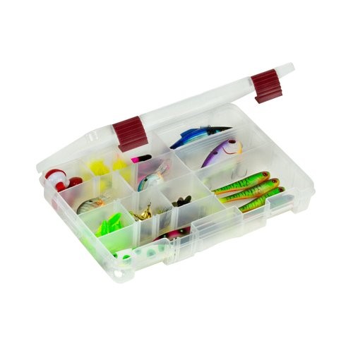 Adjustable Compartment Box with 5 to 20 Compartments Plastic 1 3/4 in H X 7-1/4 in W
