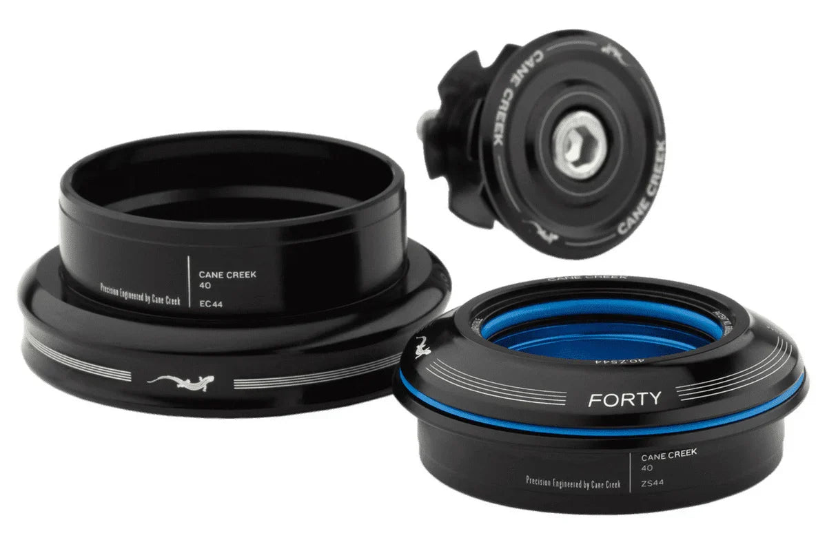 Cane Creek 40 ZS44/28.6 / ZS56/40 Tapered Headset Tapered Steerer Black