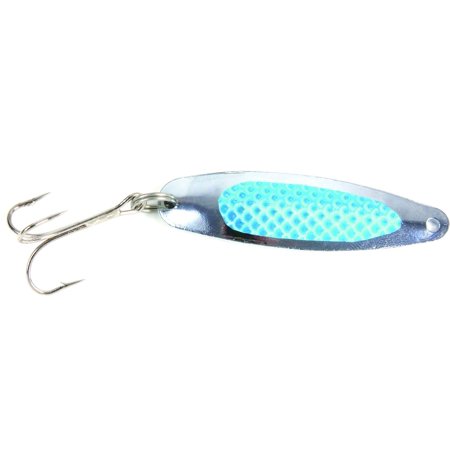 Nickel Prism Casting Spoon 2 Oz 3 38 Blue Prism