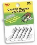 Leland's Crappie Magnet Replacement Jig Heads Nickel