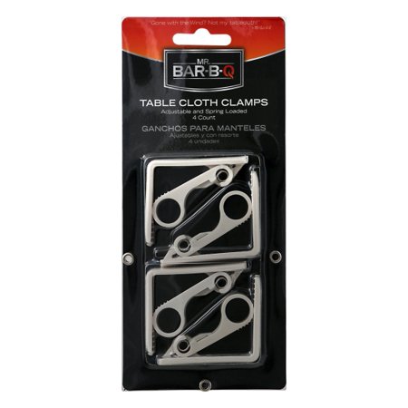 Spring Loaded Tablecloth Clamps 4-pack