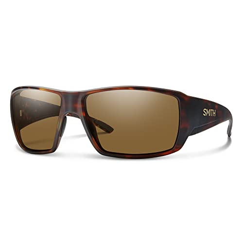 Smith Optics Sport & Performance 204947 Guide's Choice Sunglasses HGC62L5 - Matte Tortoise - Chromapop Glass Polarized Brown Unisex Rectangle