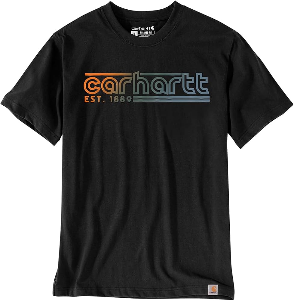 Carhartt Relaxed Fit Lightweight Short-Sleeve Logo Graphic T-Shirt Men's