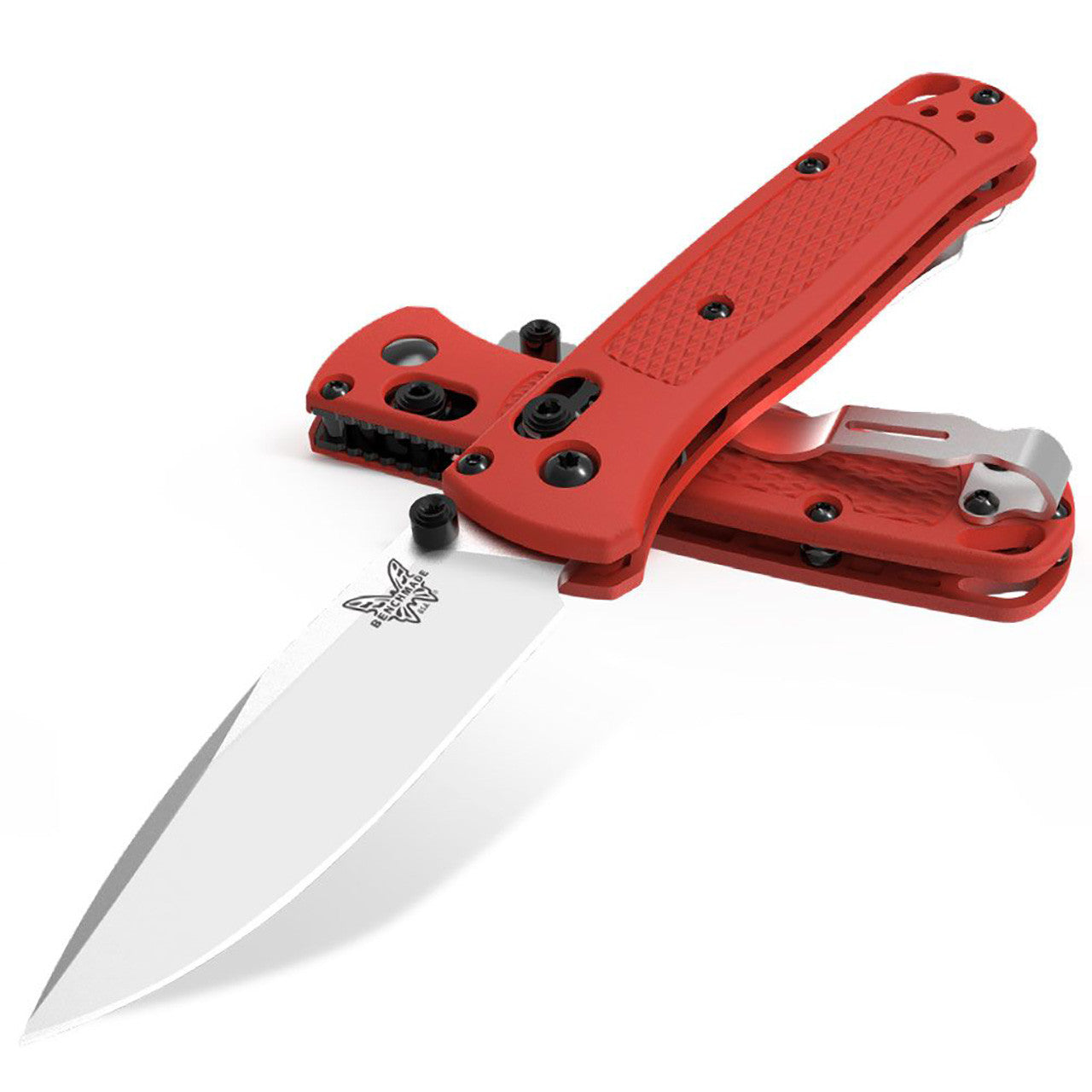 Benchmade Mini Bugout AXIS Lock Folding Knife (Mesa Red)