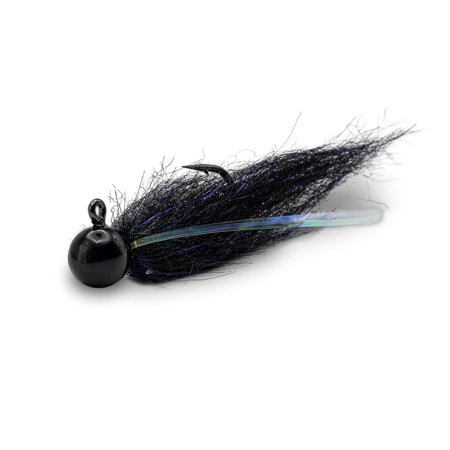Mustad Tailout Twitcher Jig 3/4oz Black-Anadro Black-Mystic Black
