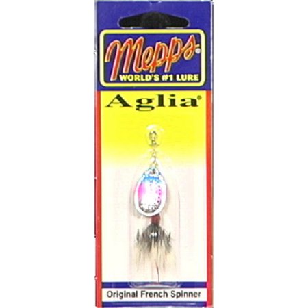 Mepps Dressed Aglia Spinner White