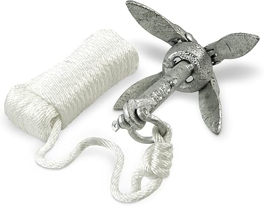 Shoreline Marine Propel Folding Anchor Kit, 1.5 lb