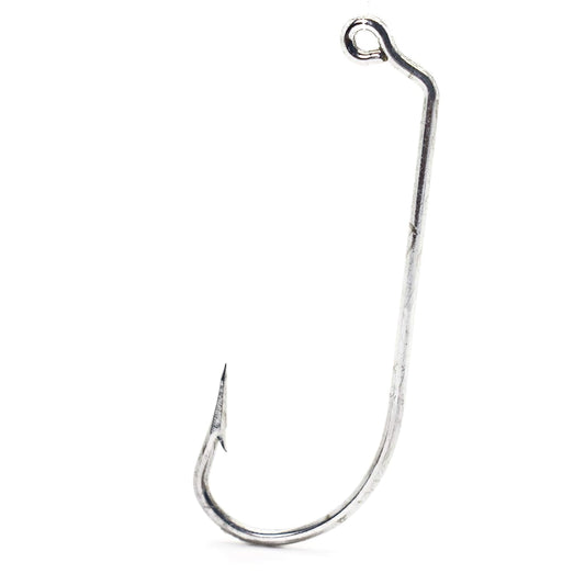 Mustad 34184D Classic O'Shaughnessy 60-Degree Bend Extra Long Shank Forged Duratin Jig Hook