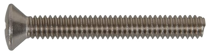 Hillman Stainless Steel Oval Head Phillips Machine Screw, 1/4-Inch x 1-1/4-Inch - 50 Pack