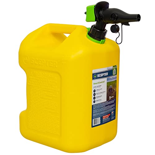 Scepter 5 Gallon SmartControl Dual Handle Diesel Fuel Container Gas Can