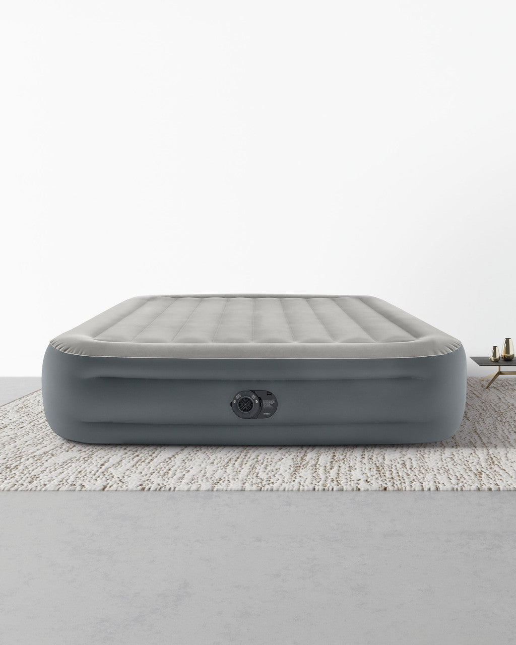 ntex Dura-Beam® Plus Essential Rest Air Mattress 18" Queen w/ Built-In Electric Pump