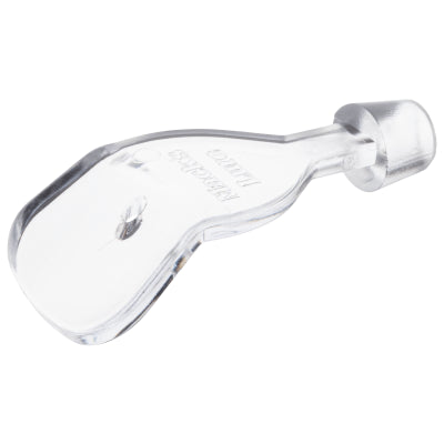 Mack's Lure Wiggle Hoochie Bill - Clear - 1-1/2"