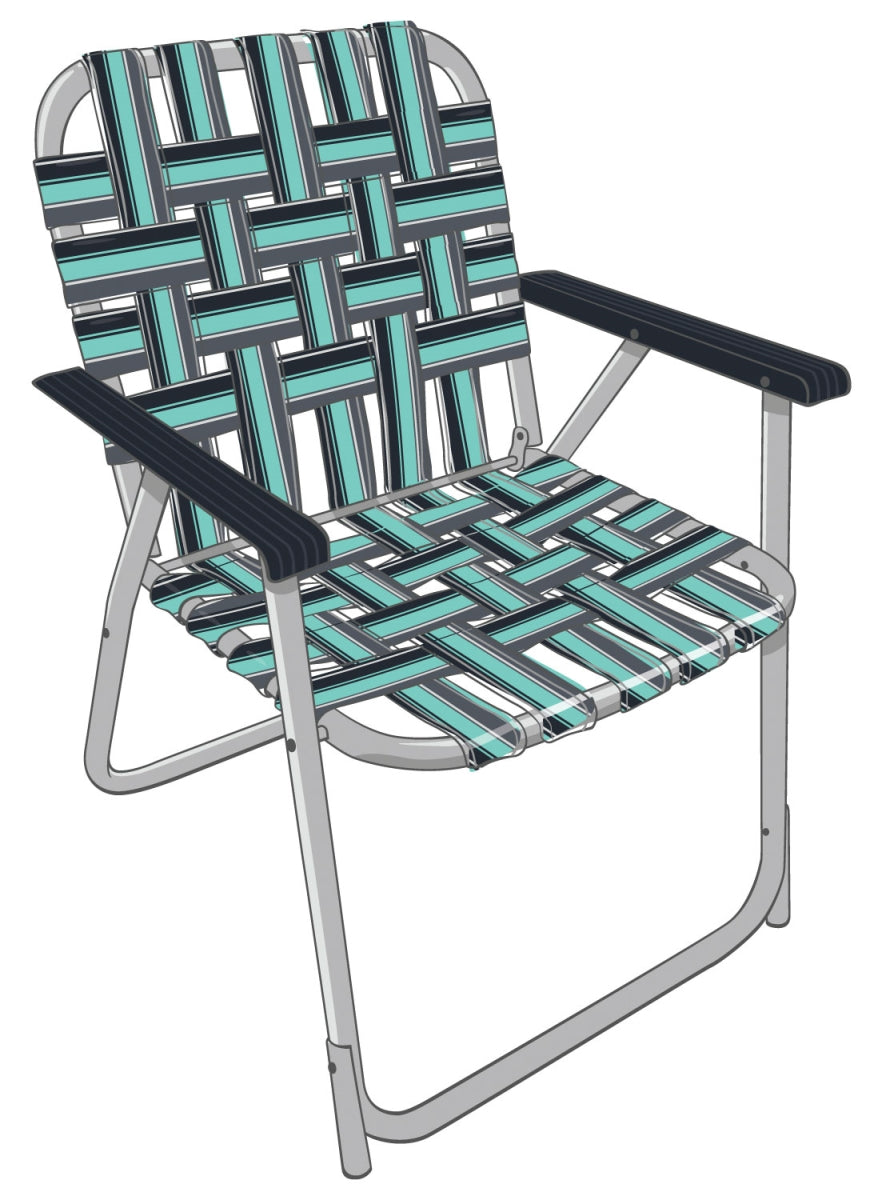9706.3019 Backtrack Fezz Chair Navy & Mint