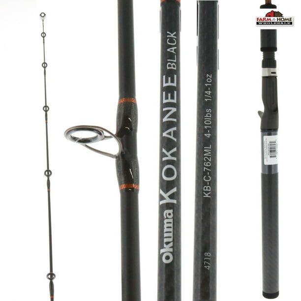Okuma Kokanee 2-Piece 7' 6" Medium Light Casting Rod (Adult)