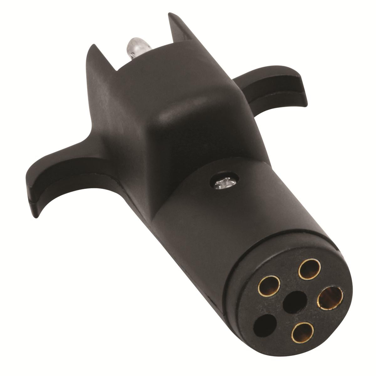 Wesbar 6-Way Round Pin Plug To Plug Adapter