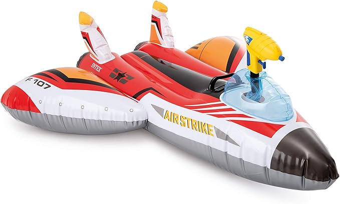 Intex Water Gun Plane Inflatable Pool Float: Pool Toy for Kids