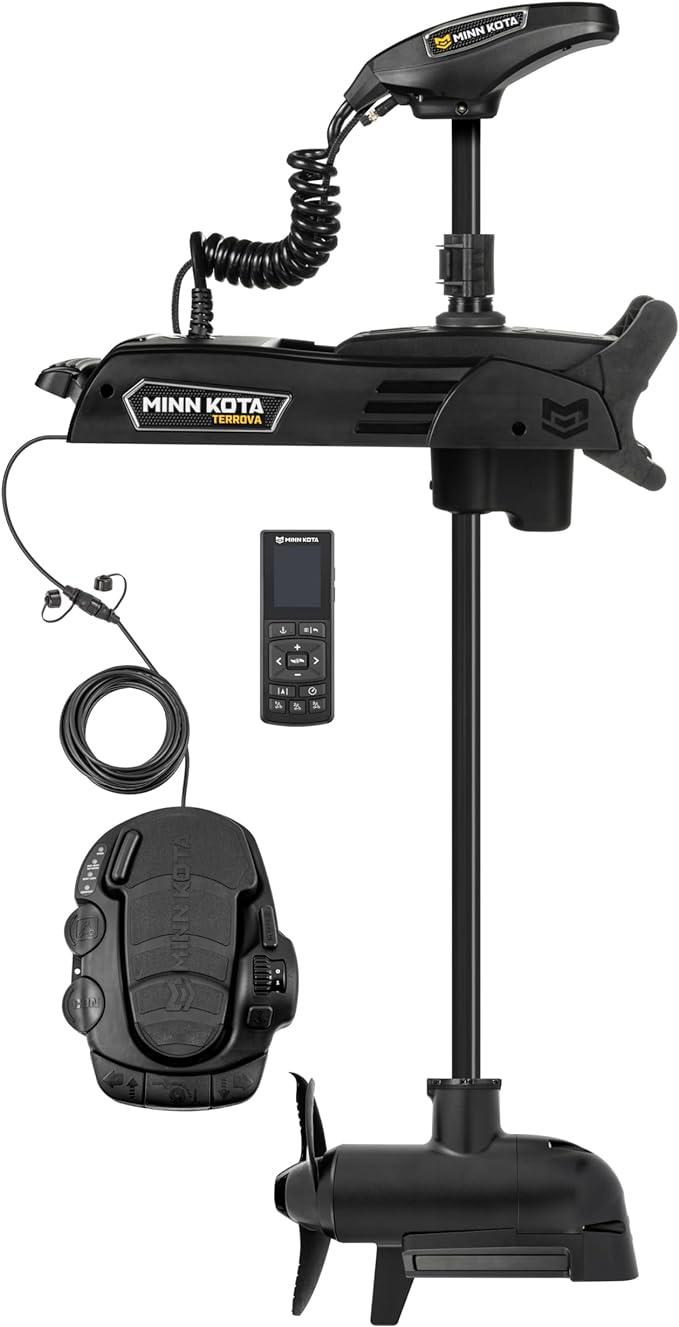 Minn Kota Terrova QUEST 90/115 lb. Thrust 45" Shaft Dual Spectrum CHIRP Sonar Wireless Remote