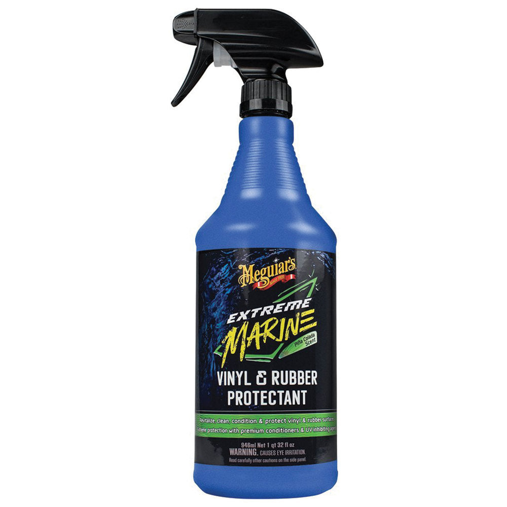 Meguiar S Extreme Marine Vinyl and Rubber Protectant M180132 32 Oz Spray