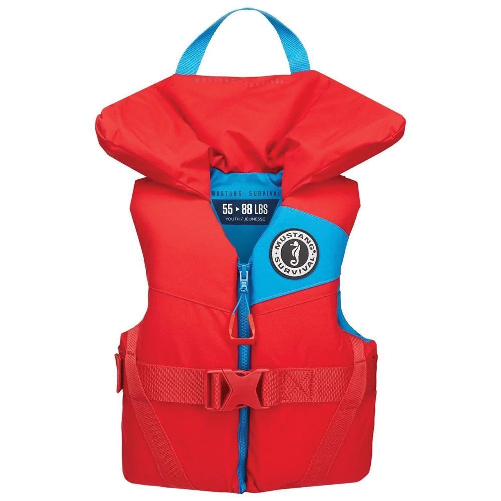 796121 Youth Lil Legends Foam Vest Red