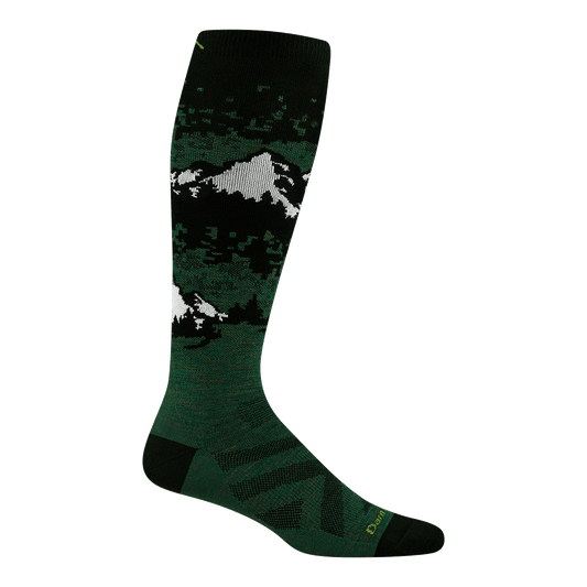Darn Tough Cold Smoke Over-the-Calf Lightweight Ski & Snowboard Socks Men's