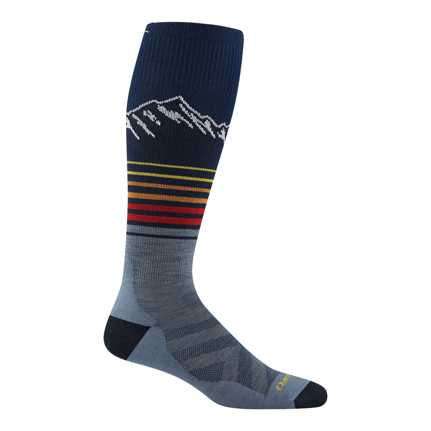 Darn Tough Steep Lines Over-the-Calf Lightweight Ski & Snowboard Socks Men's