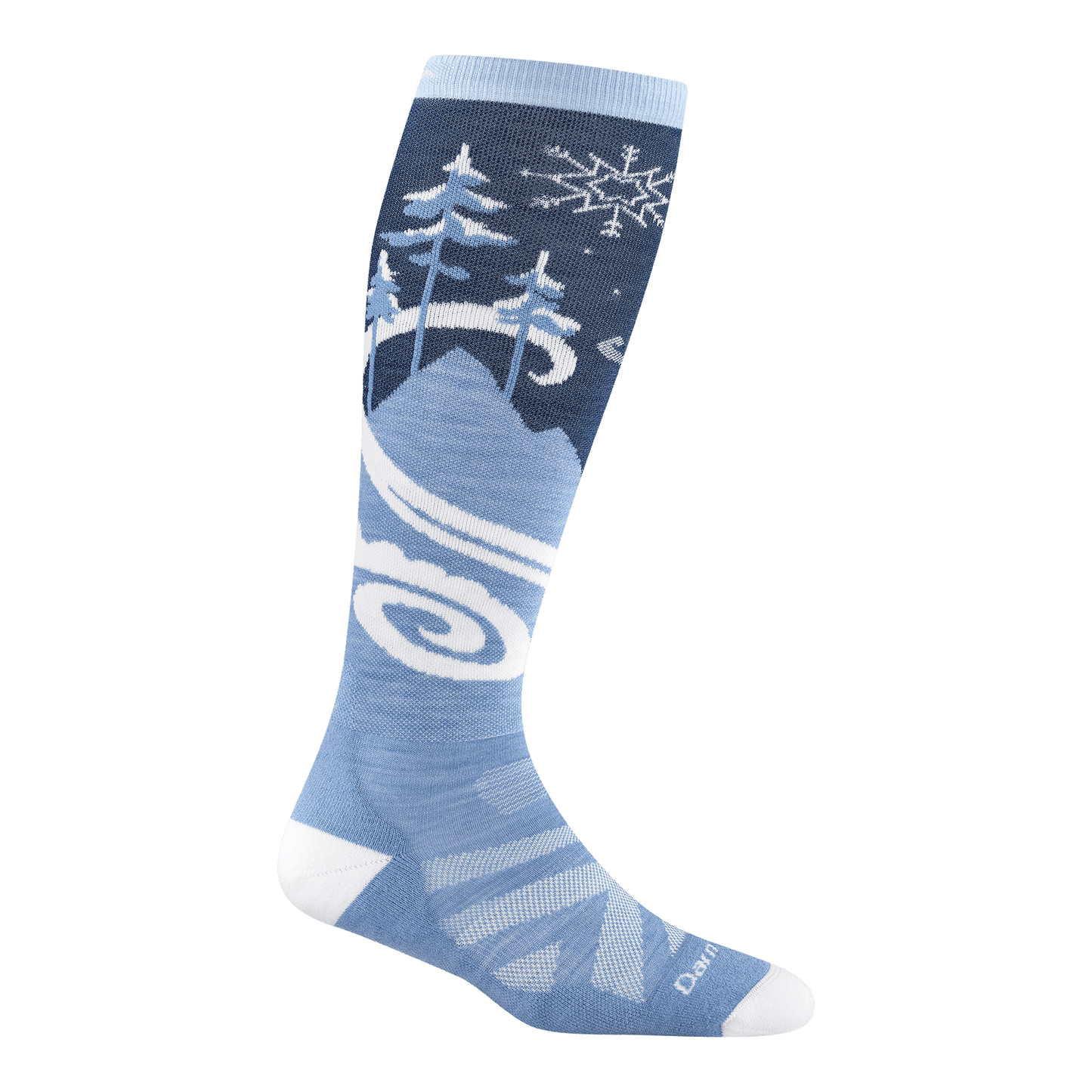 Darn Tough Swirlwind Over-the-Calf Lightweight Ski & Snowboard Socks Women's