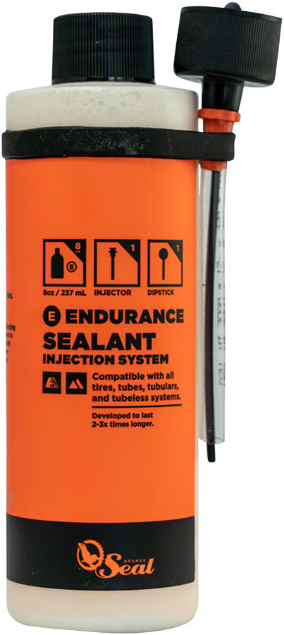 Orange Seal Endurance Tubeless Tire Sealant with TwistLock Applicator