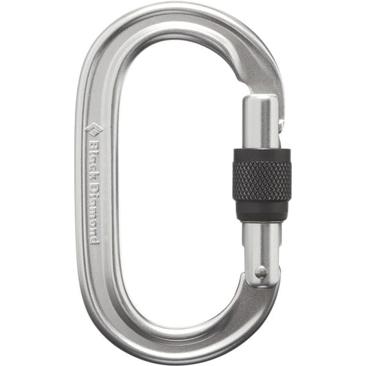 Black Diamond Oval Keylock Srewgate Carabiner