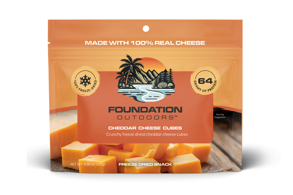 Foundation Outdoors Cheddar Cheese Cube Snack