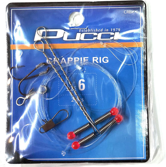 P-Line CRBH-6 Crappie Rig Bh Hook