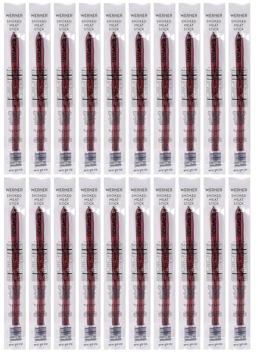 Werner Smoked Individually Wrapped Meat Sticks