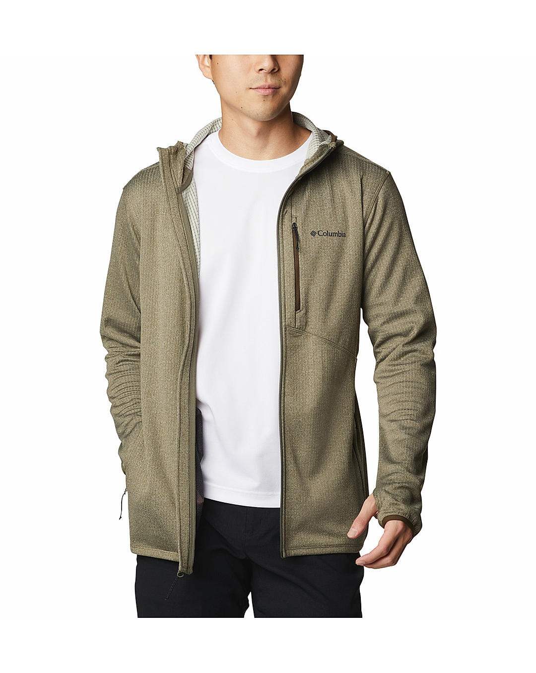 Columbia Park View Fleece Full Zip Hoodie Men's