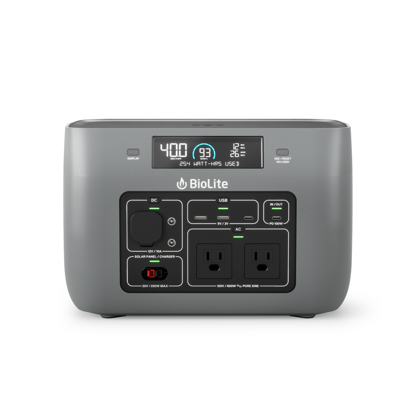 BioLite BaseCharge 600+