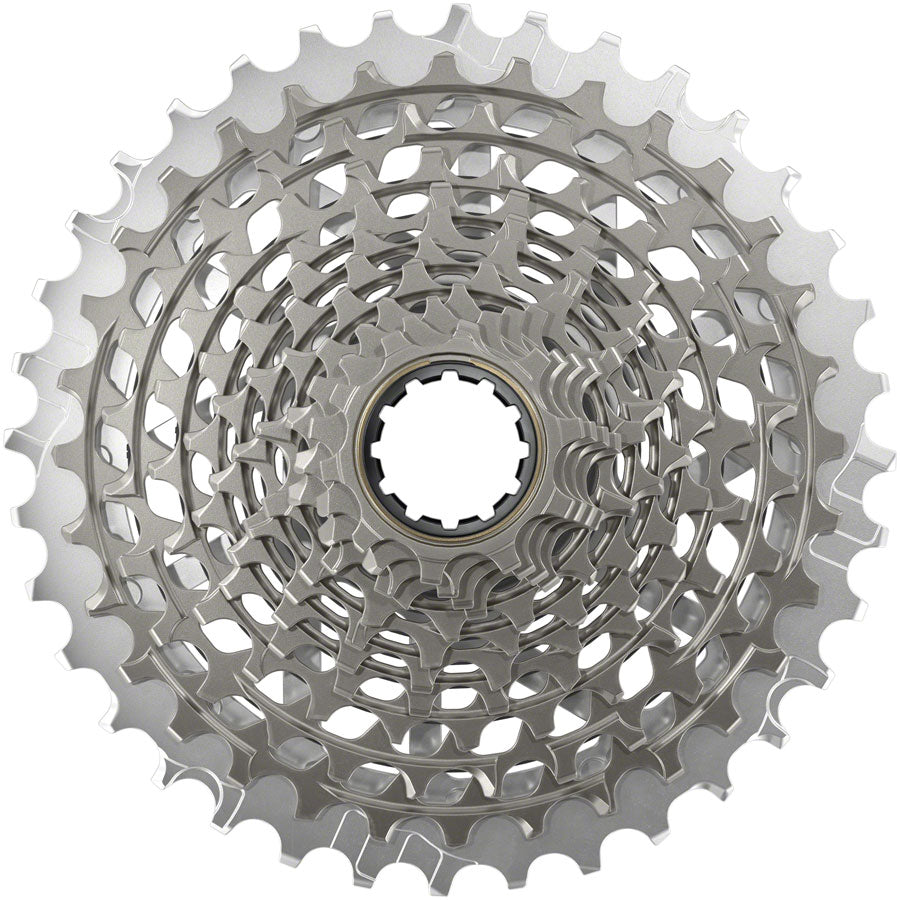 SRAM RED XG-1290 Cassette - 12-Speed For XDR Driver Body Silver E1