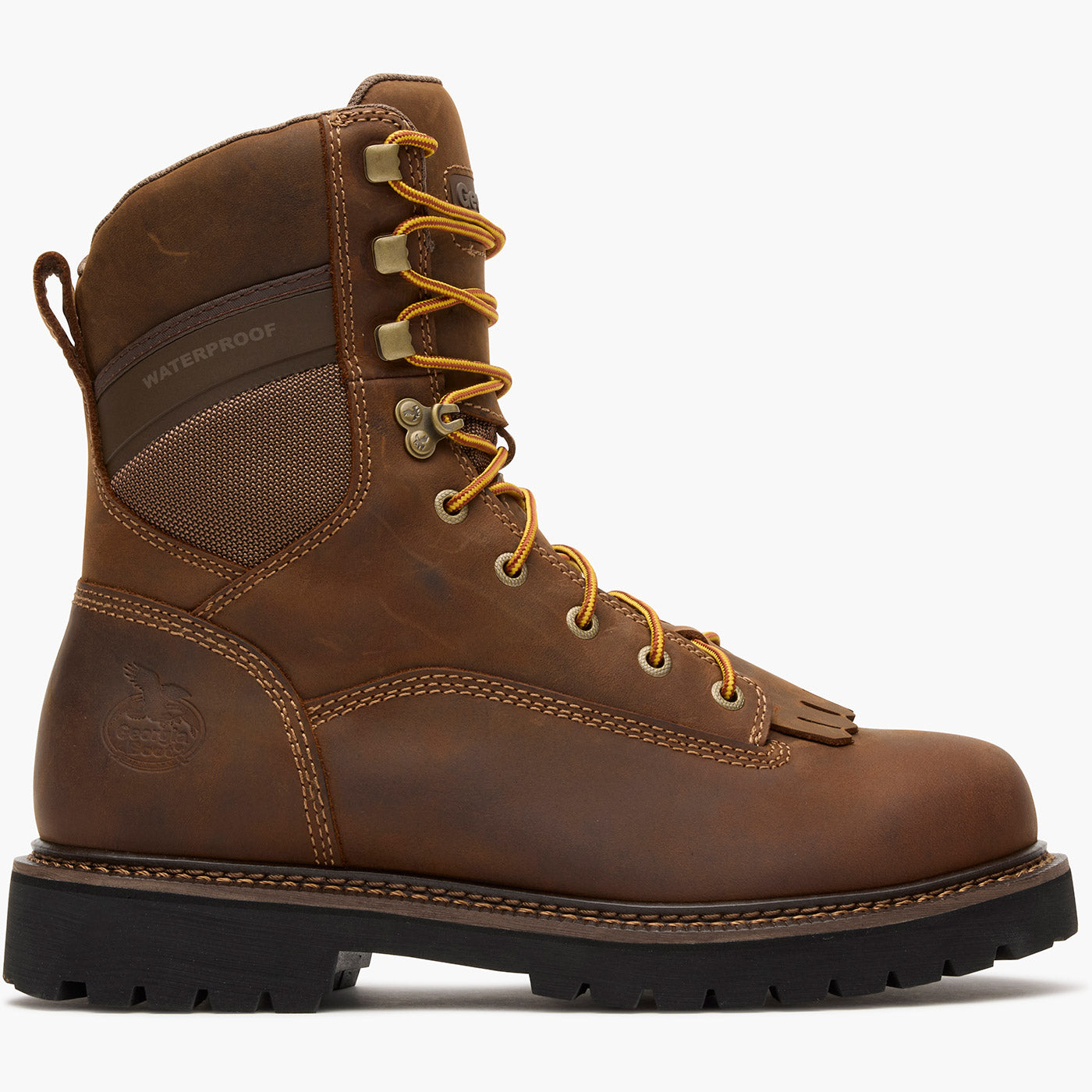 Georgia Boot Core 37 9" Low Heel Waterproof Logger Work Boot Men's