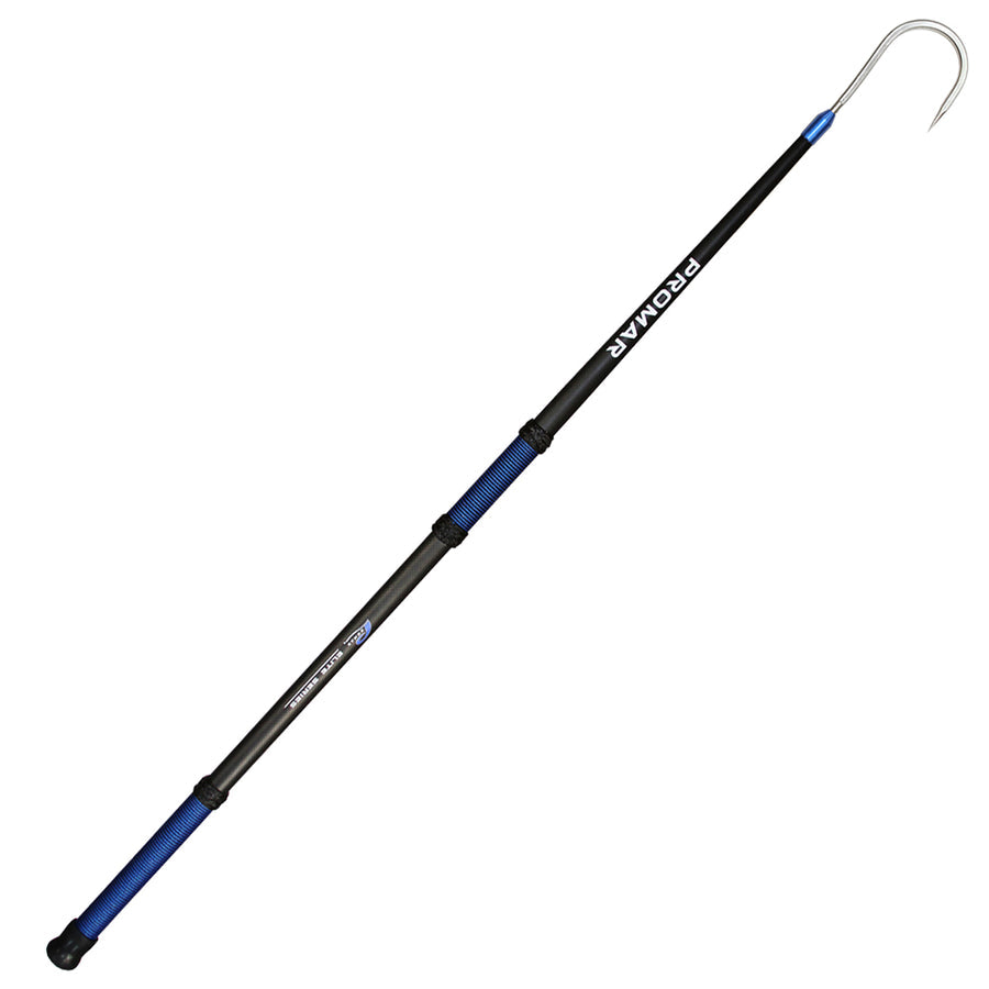 Promar Elite Series Carbon Fiber Gaff- 8FT 2" Hook