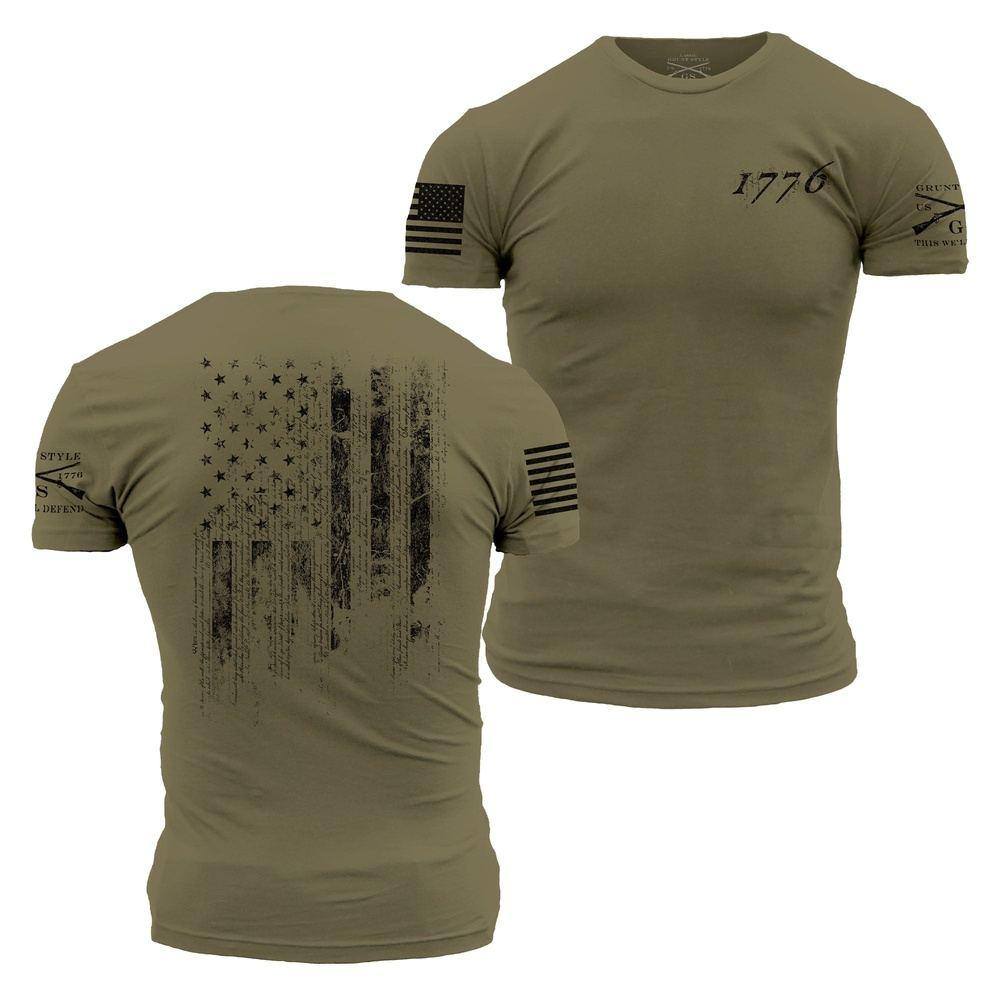 Grunt Style 1776 Short Sleeve T-Shirts Men's