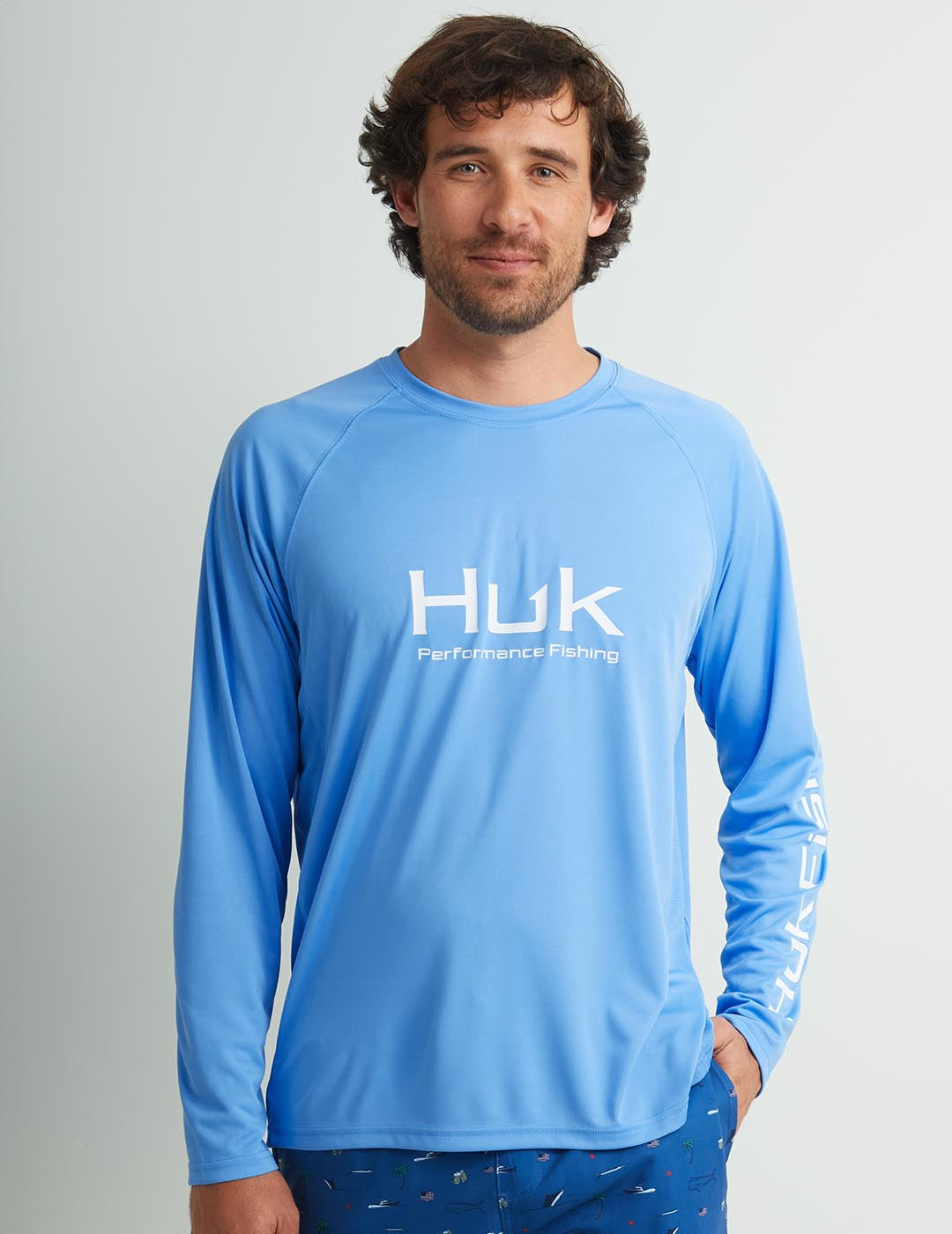 Huk Gear Pursuit Performance Crew T-Shirt Men's
