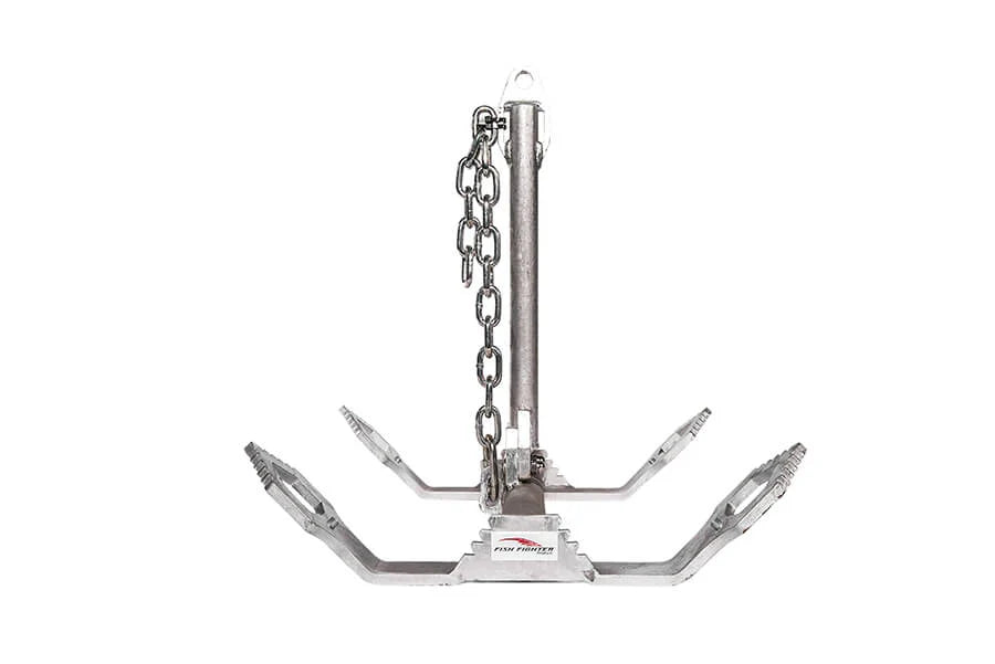 Fish Fighter 26 lb. Boat Anchor | Breakaway | Galvanized | Columbia River Edition