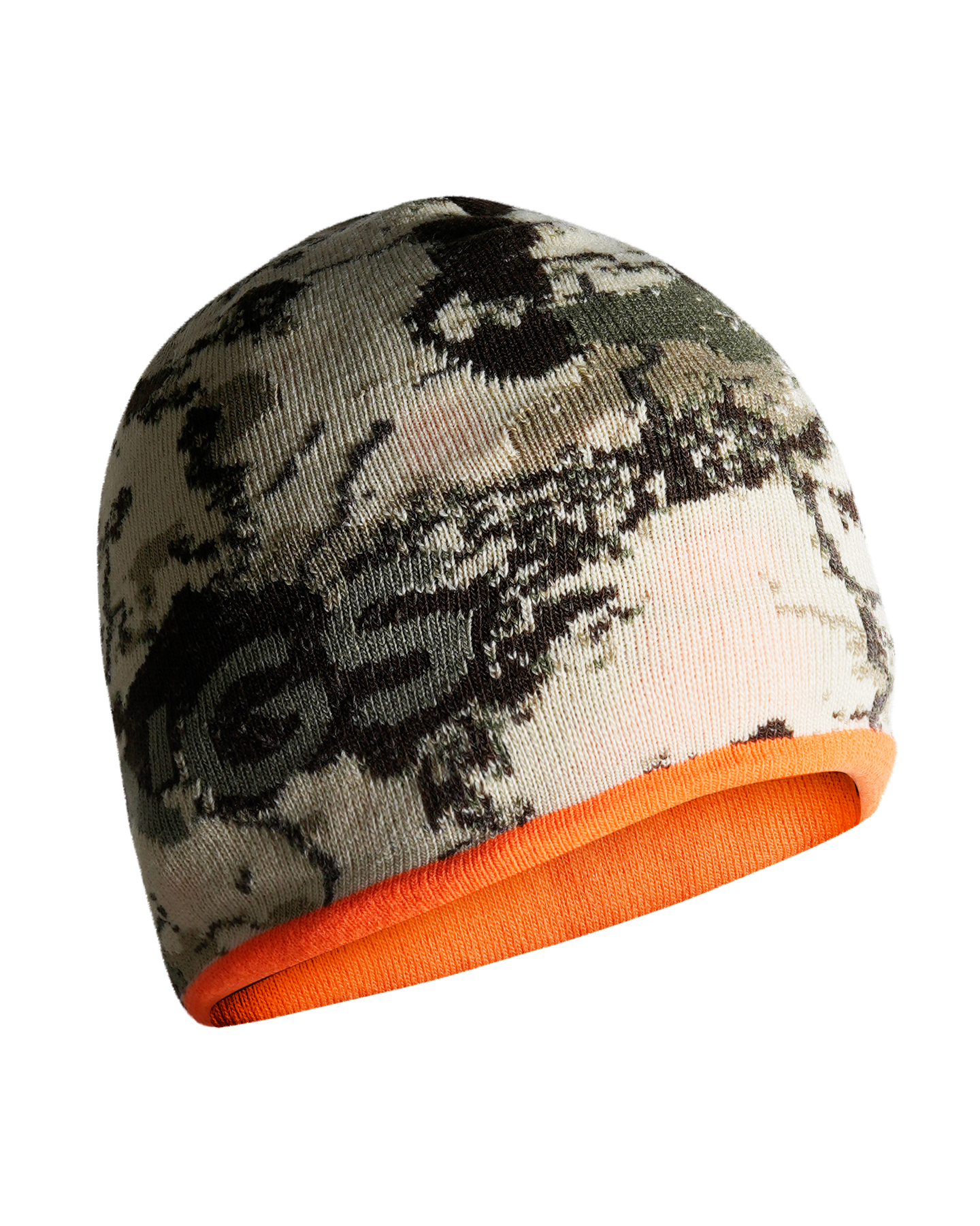 King's Camo Reversible Camo Pull on Knit Cap
