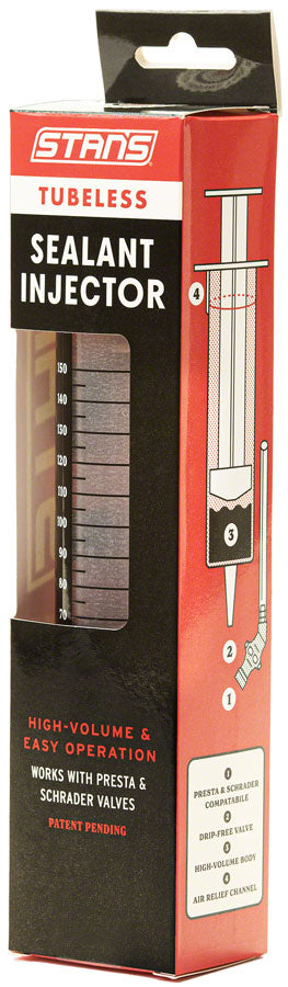 Stan's NoTubes Tubeless Sealant Injector Presta Schrader