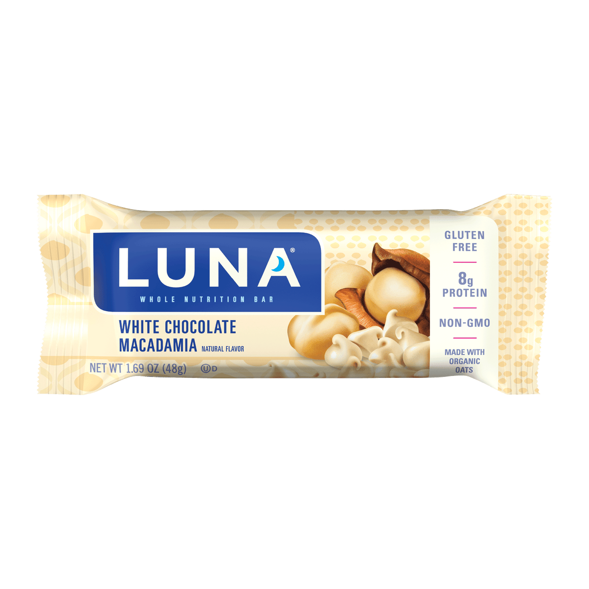 Luna White Chocolate Macadamia Flavor
