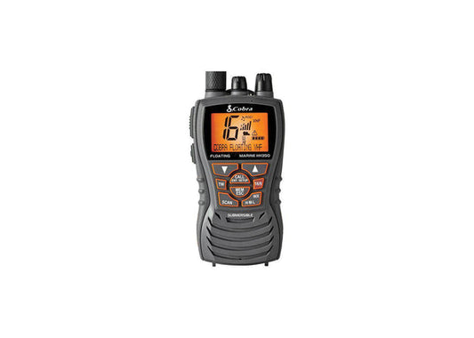 Cobra VHF Radio HH Floating 6W Gray