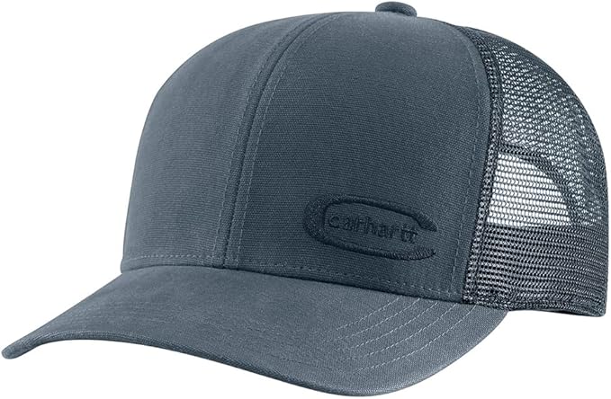 Carhartt Canvas Mesh Back Embossed Cap Men's